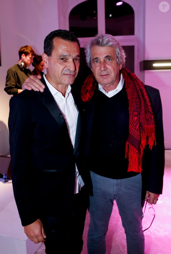 Philippe Bénacin et Michel Boujenah - Soirée pour les 90 ans de la marque " Rochas" à Paris le 30 septembre 2015.  Evening for 90 years of "Rochas" in Paris, France on September 30, 2015.30/09/2015 - Paris