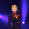 Arielle Dombasle - Showcase privé de Arielle Dombasle & The Hillbilly Moon Explosion au Bus Palladium à Paris. Le 24 septembre 2015