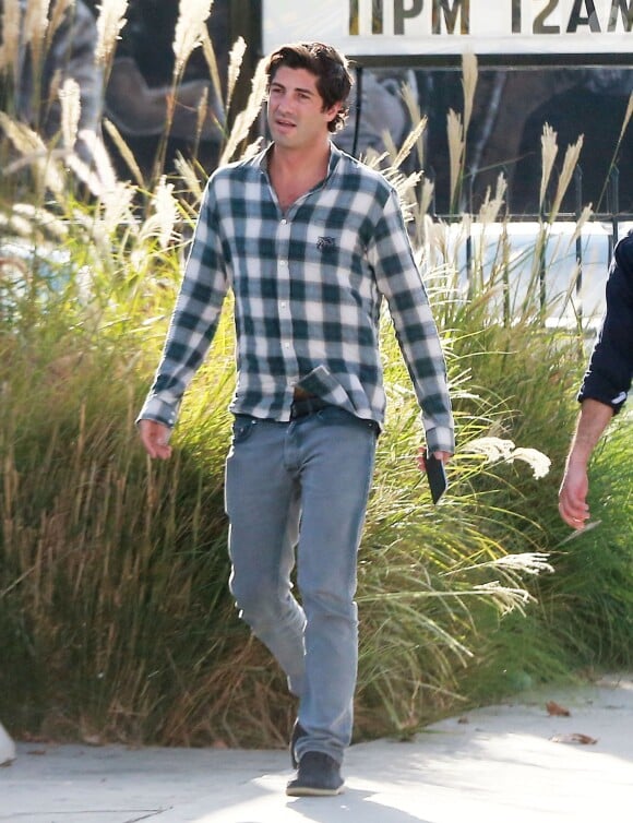 Exclusif - Brandon Davis dans West Hollywood le 15 septembre 2015