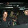Brandon Davis en soirée avec Paris Hilton et Petra Ecclestone en octobre 2011 à Los Angeles