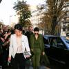 Kendall Jenner de retour à l'hôtel George V à Paris, le 3 octobre 2015.