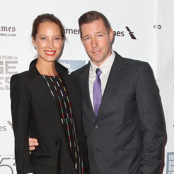 Christy Turlington Burns et Edward Burns à la première de "Bridge Of Spies" au 53e New York Film Festival, le 4 octobre 2015.