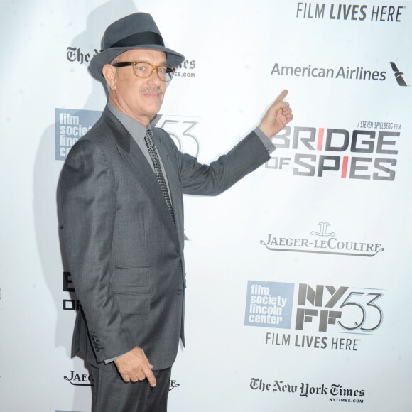 Tom Hanks attends the 53rd New York Film Festival premiere of Bridge Of Spies at Alice Tully Hall, Lincoln Center in New York City, NY, USA, on October 4, 2015. Photo by Dennis van Tine/ABACAPRESS.COM05/10/2015 - New York City