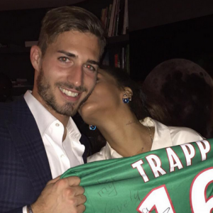 Rihanna et Kevin Trapp : le selfie après la victoire du PSG, le 4 octobre 2015