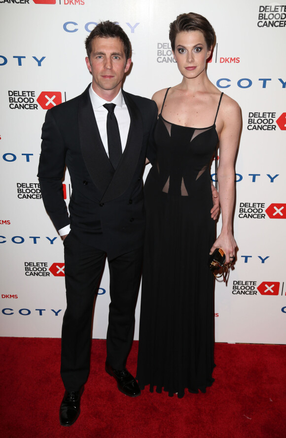 Elettra Rossellini Wiedemann et son mari James Marshall au gala "Delete Blood Cancer" au Cipriani Wall Street à New York le 7 mai 2014