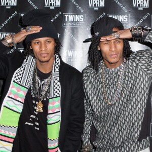 Les Twins assistent a l' After Fashion Week Party ELEVENPARIS au VIP Room a Paris, france, Le 8 Octobre 2015.