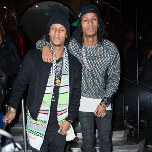 Les Twins assistent a l' After Fashion Week Party ELEVENPARIS au VIP Room a Paris, france, Le 8 Octobre 2015.