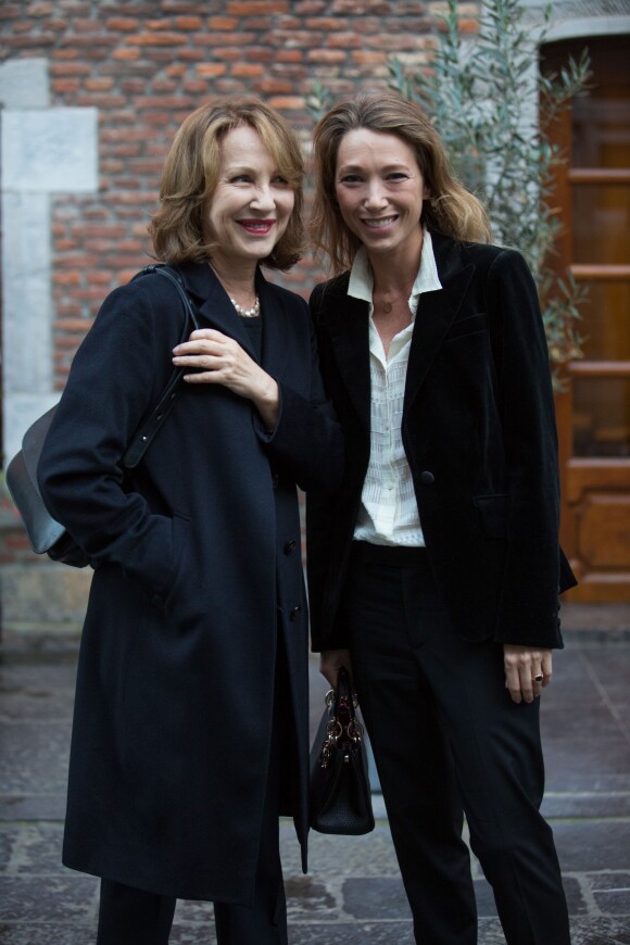 Exclusif - Nathalie Baye et sa fille Laura Smet lors du 30e Festival International du Film Francophone de Namur, le 2 octobre 2015.