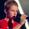 Le jeune Théo, dans The Voice Kids saison 2, le vendredi 9 octobre 2015 sur TF1.