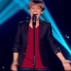 Le jeune Léo, dans The Voice Kids saison 2, le vendredi 9 octobre 2015 sur TF1.