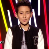 Le jeune Ferhat, dans The Voice Kids saison 2, le vendredi 9 octobre 2015 sur TF1.