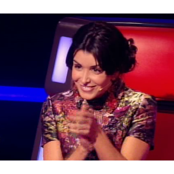 Jenifer, dans The Voice Kids saison 2, le vendredi 9 octobre 2015 sur TF1.