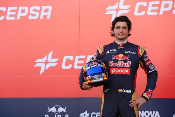 Carlos Sainz Jr à Jerez de la Frontera, le 31 janvier 2015.