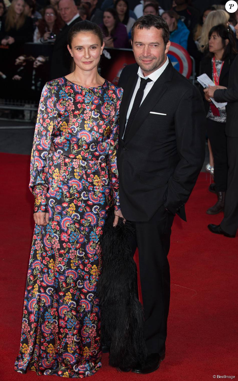 Jessica Adams et son mari James Purefoy