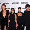Khloe Kardashian, Kourtney Kardashian, Kim Kardashian, Kris Jenner & Kylie Jenner - Soirée du 50e anniversaire du magazine Cosmopolitan, chez Ysabel, à Los Angeles, le 12 octobre 2015
