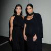 Kourtney Kardashian et Kim Kardashian - Soirée du 50e anniversaire de Cosmopolitan, chez Ysabel, à Los Angeles, le 12 octobre 2015
