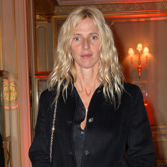 Sandrine Kiberlain - Huitième édition du prix Meurice pour l'art contemporain à Paris, le 12 octobre 2015.