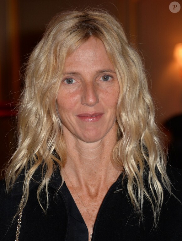 Sandrine Kiberlain - Huitième édition du prix Meurice pour l'art contemporain à Paris, le 12 octobre 2015.