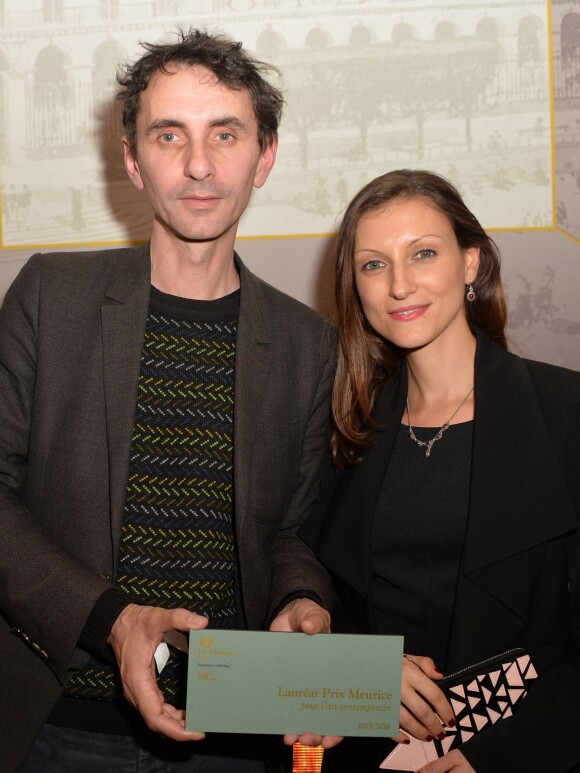 Saâdane Afif (lauréat du prix Meurice 2015-2016) - Huitième édition du prix Meurice pour l'art contemporain à Paris, le 12 octobre 2015.