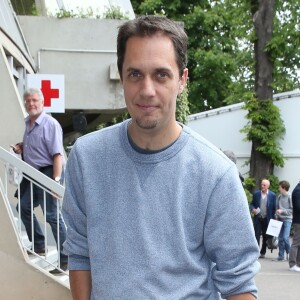 Grand Corps Malade au tournoi de tennis de Roland-Garros à Paris le 3 juin 2015.