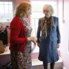 Camilla Parker Bowles, duchesse de Cornouailles, en croisade contre le viol et engagée auprès des victimes, a rencontré des membres du RASASC (Rape and Sexual Abuse Support Centre) à Londres le 14 octobre 2015