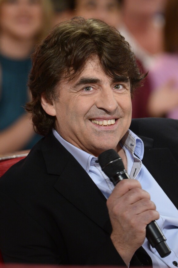 Claude Barzotti - Enregistrement de l'émission "Vivement Dimanche" à Paris le 13 mai 2014.