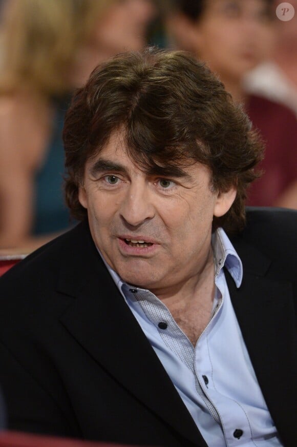 Claude Barzotti - Enregistrement de l'émission "Vivement Dimanche" à Paris le 13 mai 2014.