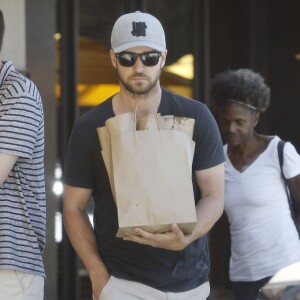 Exclusif - Justin Timberlake fait quelques courses pour le déjeuner à Beverly Hills, le 30 août 2015.