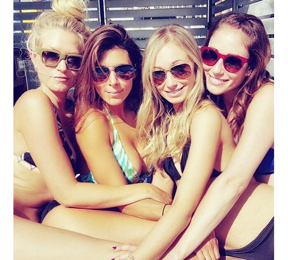 Jamie-Lynn Sigler et ses copines à Las Vegas / photo postée sur le compte Instagram de l'actrice américaine.