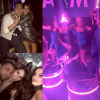 Jamie-Lynn Sigler et ses amis ont fait la fête au club Omnia lors de son enterrement de vie de jeune fille à Las Vegas / photo postée sur le compte Instagram de Lance Bass.