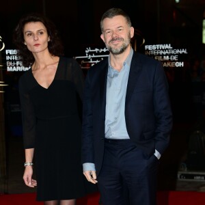 Eric Naulleau et sa femme Veronika au 12e festival international du film de Marrakech. Le 8 décembre 2012.
