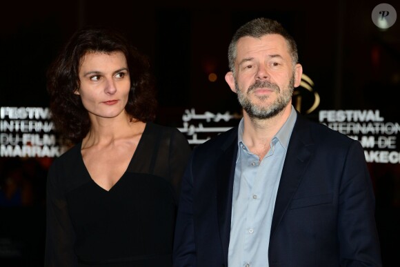 Eric Naulleau et son épouse au 12e festival international du film de Marrakech. Le 8 décembre 2012.
