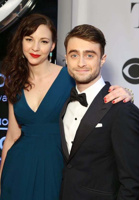 Daniel Radcliffe et Erin Darke aux Tony Awards à New York le 8 juin 2014.
