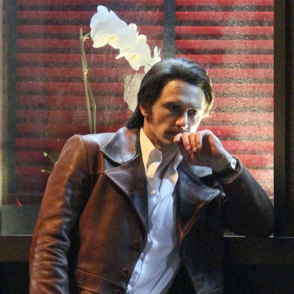 James Franco sur le tournage de "The Deuce" à Manhattan, le 17 octobre 2015