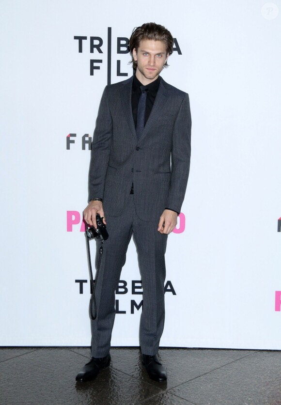 Keegan Allen à la première de "Palo Alto" au Festival du film de Tribeca 2014 à Los Angeles,le 6 mai 2014