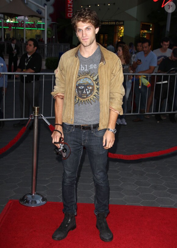 Keegan Allen - Premiere du film "Insidious : Chapitre 2" a Universal City, le 10 septembre 2013.