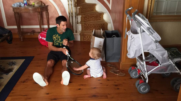 Novak Djokovic : Pour son adorable Stefan, il dévoile son talent caché