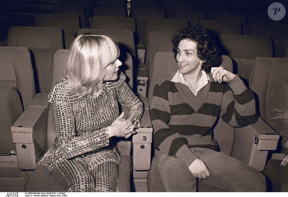 Michel Berger et France Gall à l'époque Starmania en avril 1979.