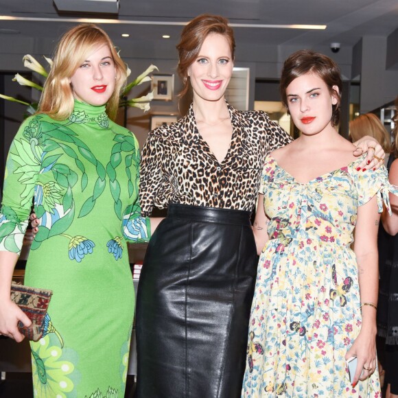 Scout LaRue Willis, Liz Goldwyn, Tallulah Belle Willis - Soirée Equipment & Vogue avec Liz Goldwyn à la boutique Equipment, Los Angeles, le 21 octobre 2015