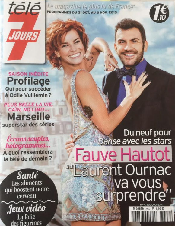 Magazine Télé 7 Jours, programmes du 31 octobre au 6 novembre 2015.