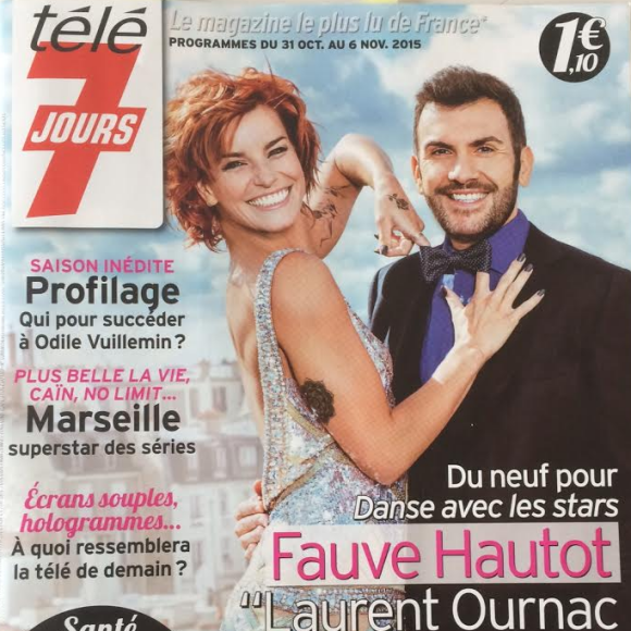 Magazine Télé 7 Jours, programmes du 31 octobre au 6 novembre 2015.