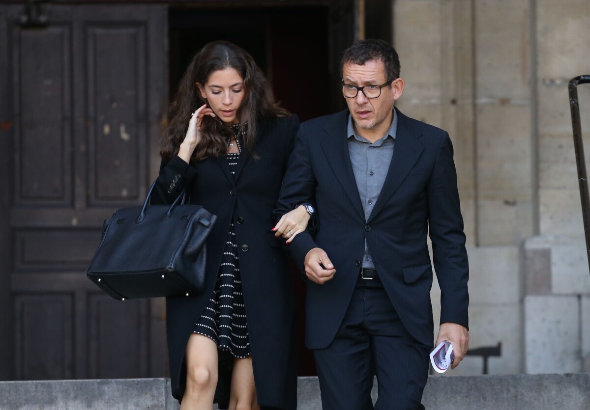 Photo Dany Boon Et Sa Femme Ya L Sorties Des Obs Ques De Sylvie