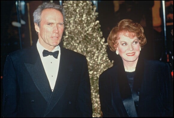 Clint Eastwood et Maureen O'Hara en 1993.