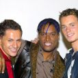 Otis, Matthieu et Lionel des Linkup à Paris le 7 novembre 2003.