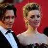 Johnny Depp et Amber Heard à Venise,le 5 septembre 2015
