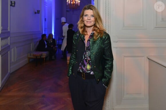 Gwendoline Hamon - Bal Jaune, organisé par la Fondation d'entreprise Ricard et Beaux-Arts Magazine, à l'Hôtel Salomon de Rothschild, à Paris, le 23 octobre 2015