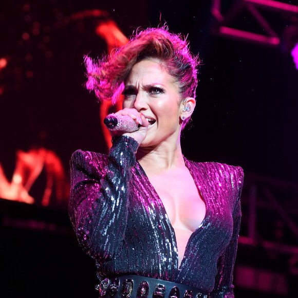 Jennifer Lopez lors du Megaton Mundial De Polito Vega 2015 au Madison Square Garden. New York, le 28 octobre 2015.