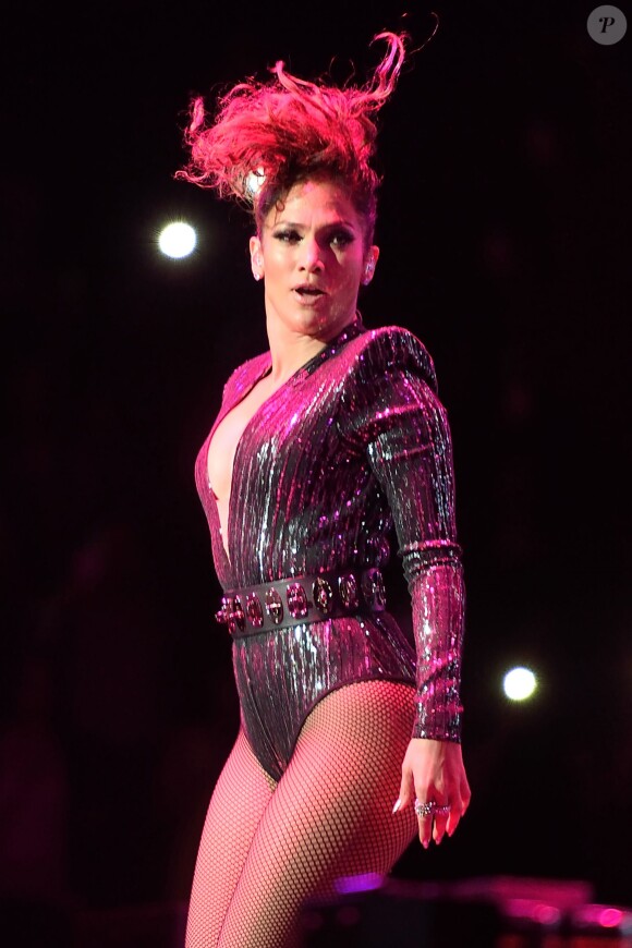 Jennifer Lopez lors du Megaton Mundial De Polito Vega 2015 au Madison Square Garden. New York, le 28 octobre 2015.