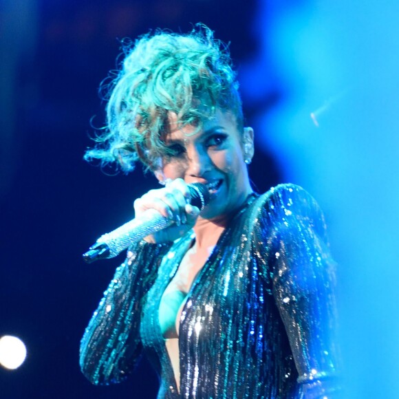 Jennifer Lopez lors du Megaton Mundial De Polito Vega 2015 au Madison Square Garden. New York, le 28 octobre 2015.