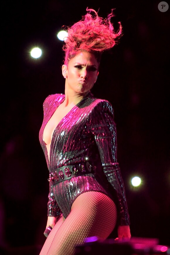 Jennifer Lopez lors du Megaton Mundial De Polito Vega 2015 au Madison Square Garden. New York, le 28 octobre 2015.